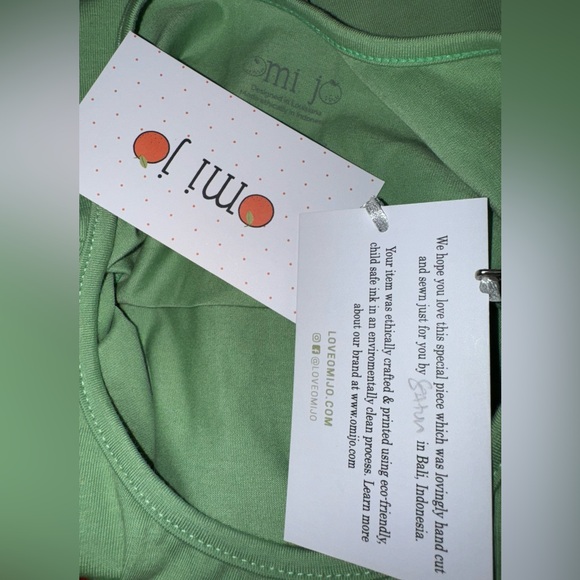 Omi Jo Well Dressed Wolf Long Sleeve Green Leotard size 4 NWT - Picture 5 of 5